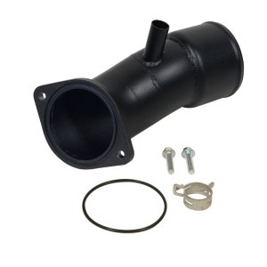 Chevrolet 2500 Turbo Intake Horn - BD Diesel - 409 Stainless Steel - Black - `17-`22 Chevrolet 2500 Turbo Intake Horn - BD Diesel - 409 Stainless Steel - Black - `17-`22